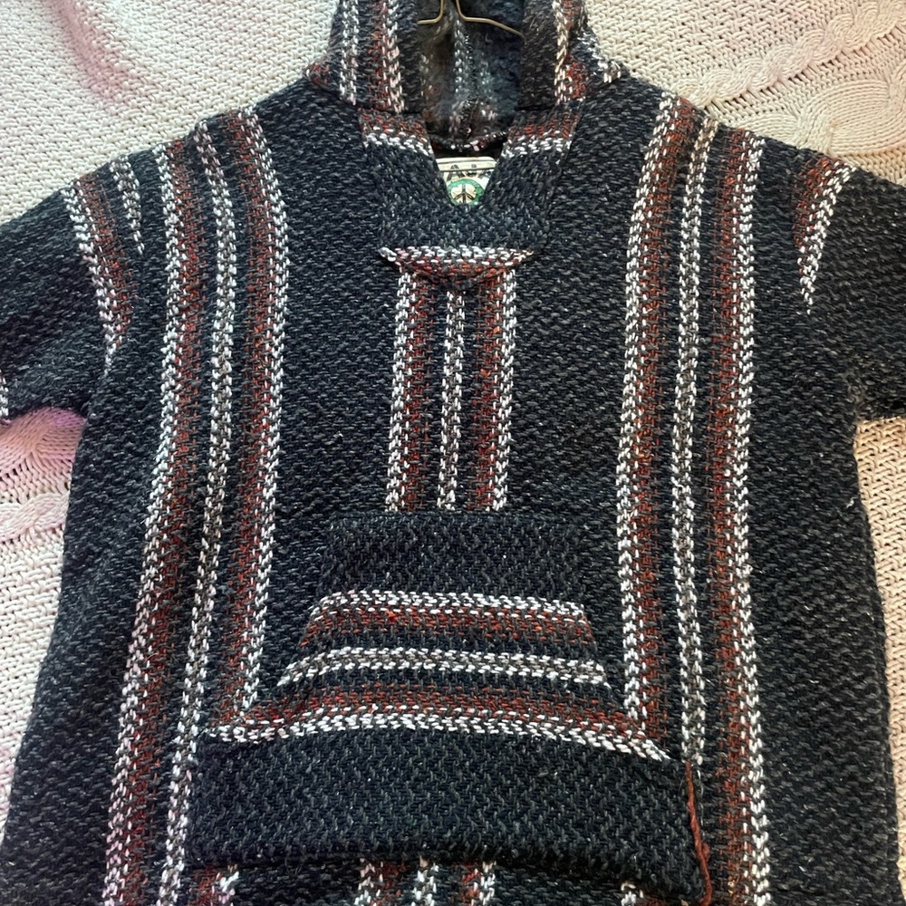 Patterned Rug Hoodie